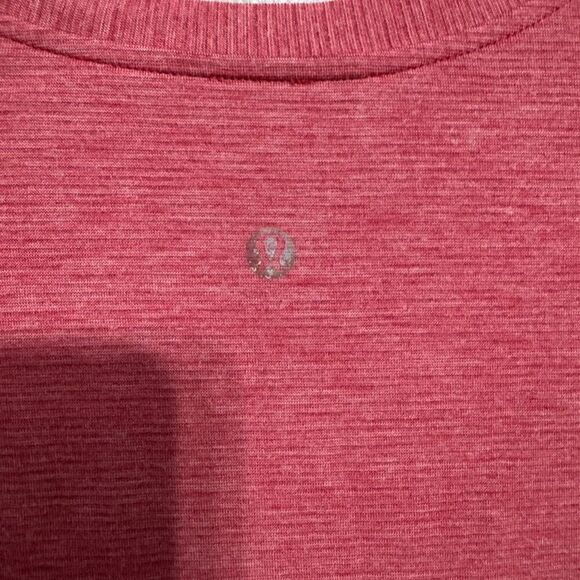 Lululemon T.H.E. Crew orange red gray size medium - Picture 7 of 7